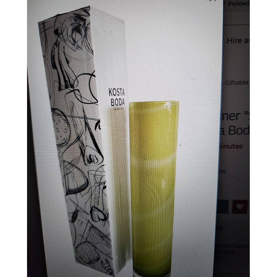 Samoa 8" Flower Vase by Kosta-Boda-1