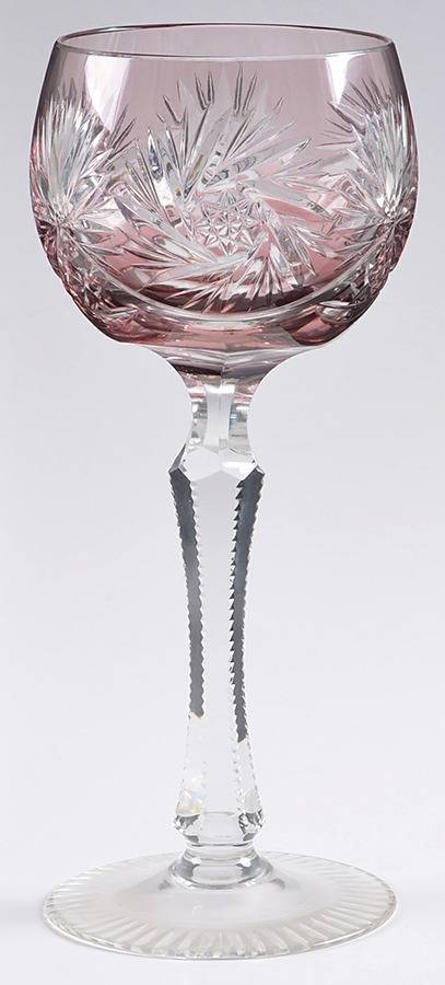 Berlin (Colored) Amethyst Rhine Wine by Kusak Cut Glass Works-1