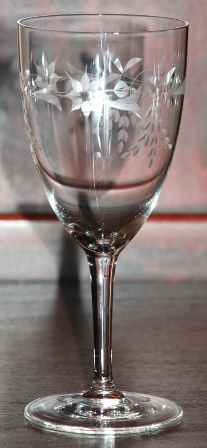3075-1 Water Goblet by Kusak Cut Glass Works-1