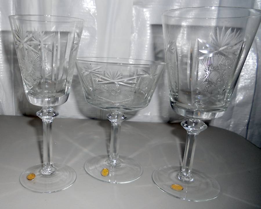 KRC17 Water Goblet by Krosno-1