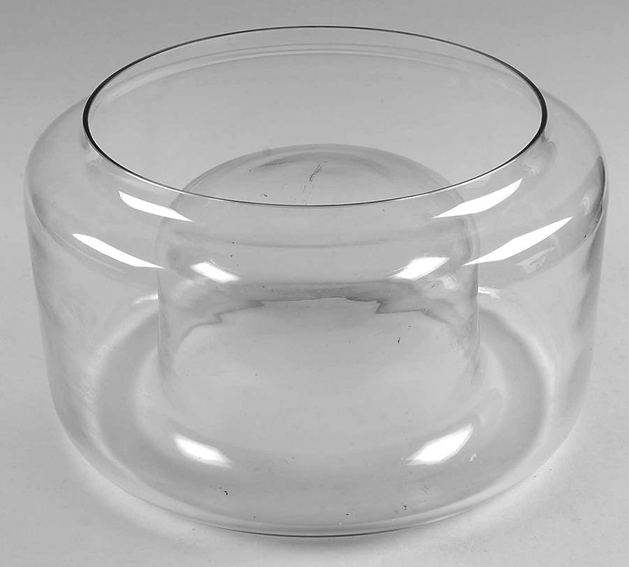 K6C1 11" Float Bowl by Knoll Crystal-1