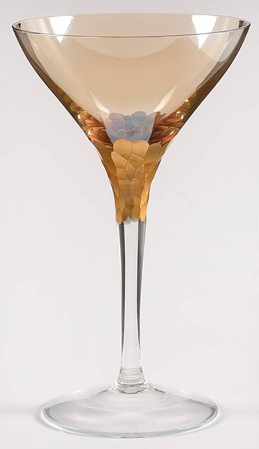 Paillette Gold Champagne/Tall Sherbet by Kim Seybert Glass-1