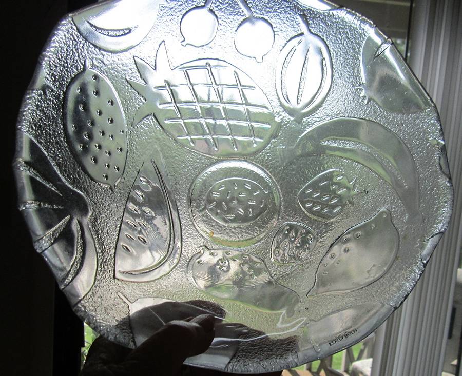 Tropic 10" Salad Bowl by Kosta-Boda-1