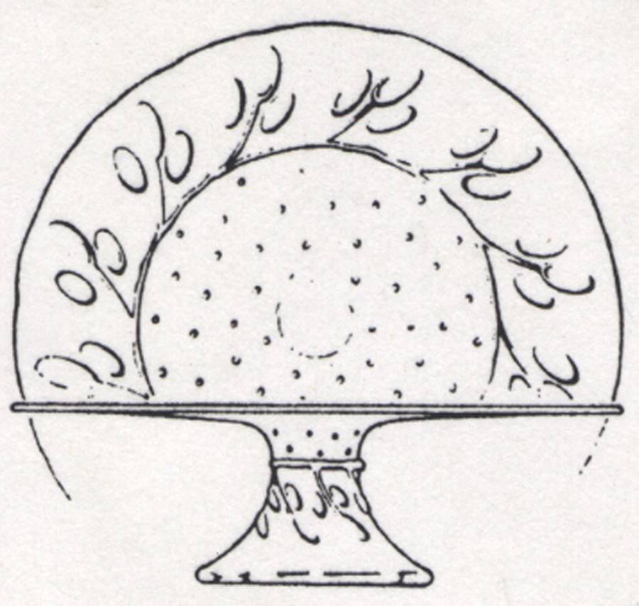 Boda Anna Cake Stand by Kosta-Boda-1