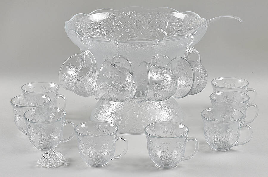 KI45 (15 Pc) Punch Set (Bowl,Stand,Ladle & 12 Cups) by Kig (Indonesia)-1