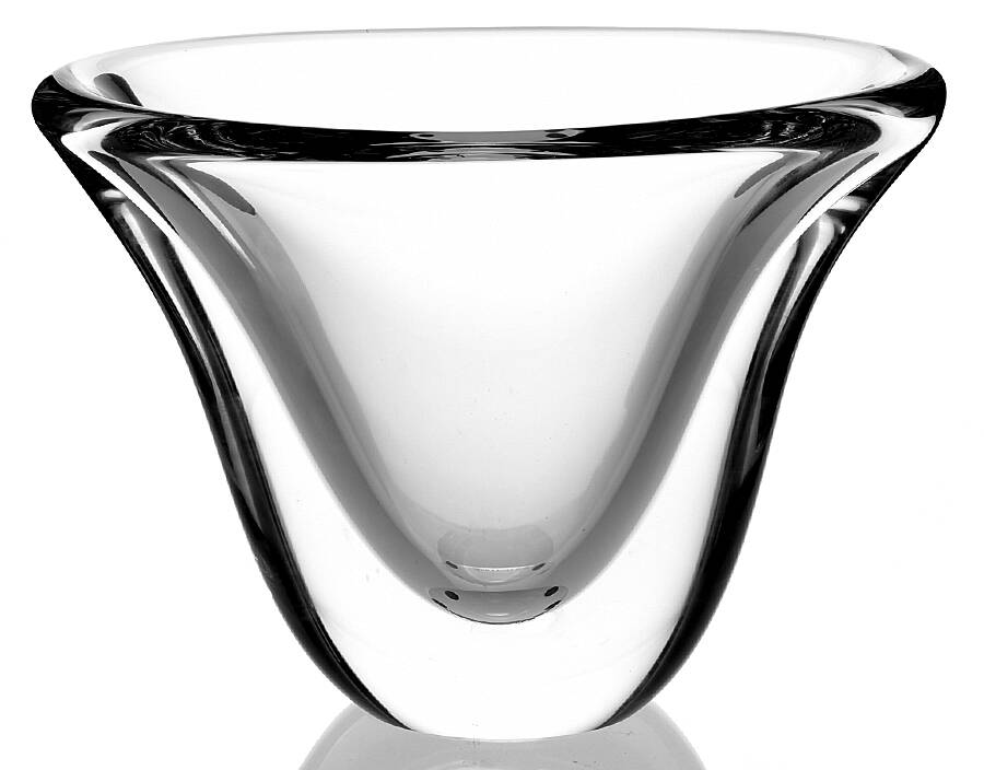 Goran Warff 7" Oval Vase by Kosta-Boda-1