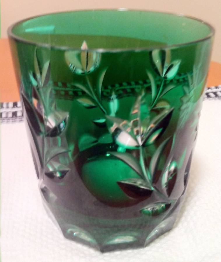 Margaret Emerald Green Double Old Fashioned by Lausitzer-1