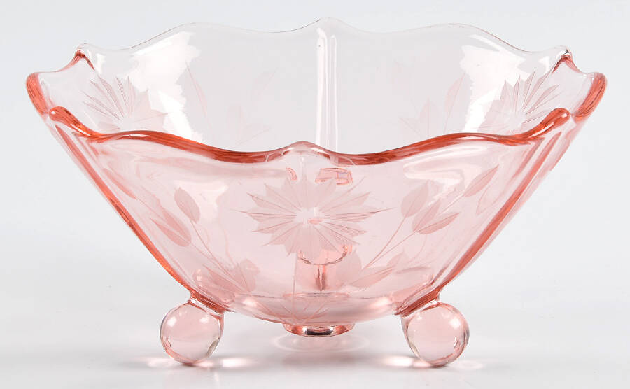 Jubilee Pink Mayonnaise Bowl, Bowl Only by Lancaster-1