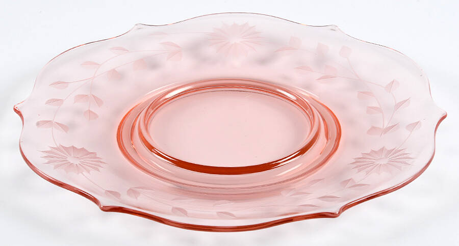 Jubilee Pink Mayonnaise Underplate Only by Lancaster-1