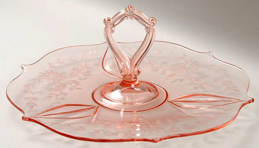 Jubilee Pink Center Handle Tray by Lancaster-1