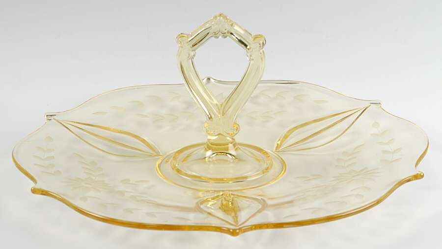 Jubilee Yellow Center Handle Tray by Lancaster-1