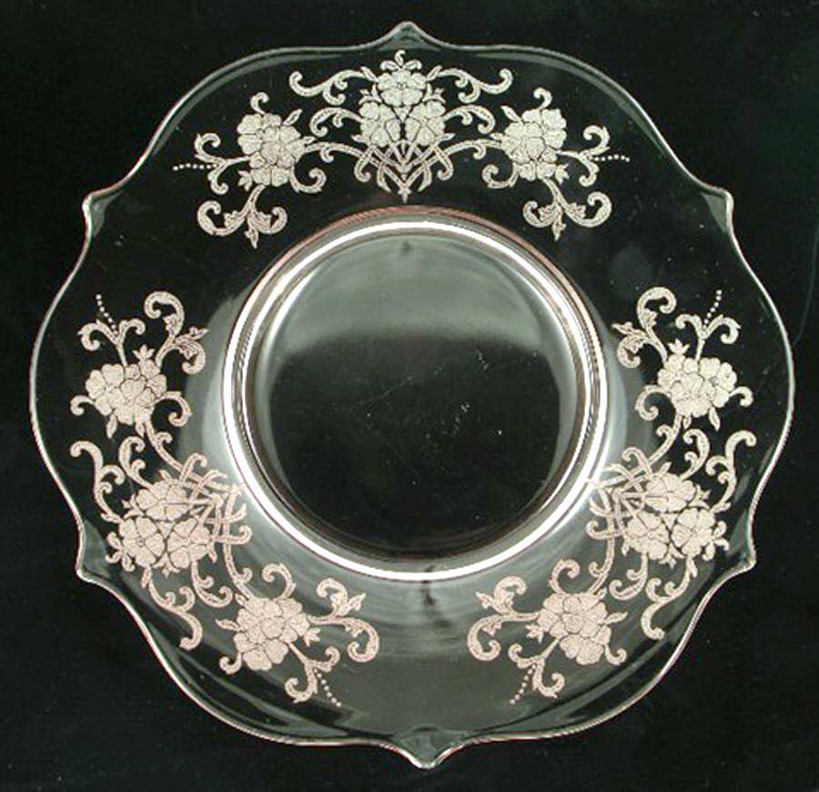 Patrick Pink Luncheon Plate by Lancaster-1