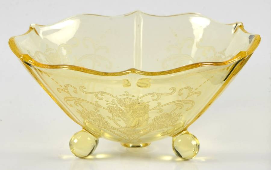Patrick Yellow Mayonnaise Bowl, Bowl Only by Lancaster-1