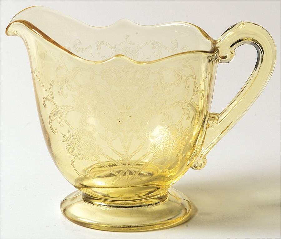 Patrick Yellow Creamer by Lancaster-1