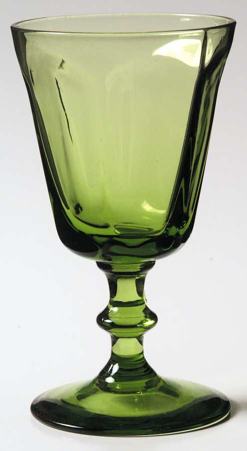 Antique Jade Green Wine Glass by Lenox-1