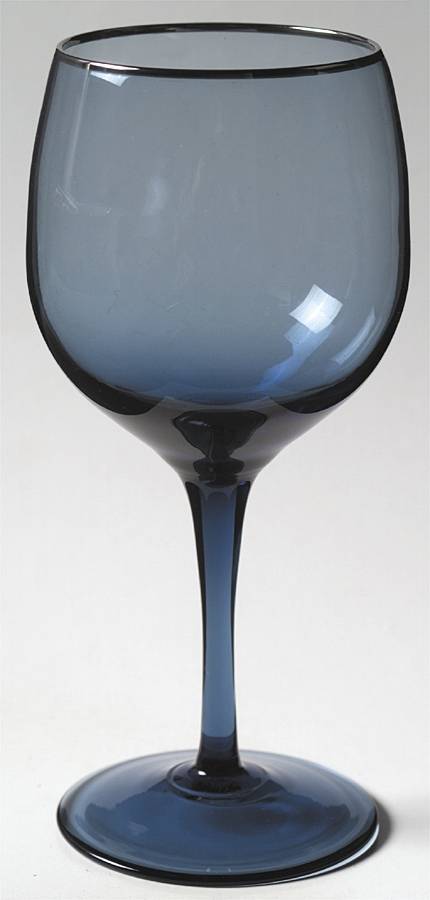 Blue Shadow (Platinum Trim) Water Goblet by Lenox-1