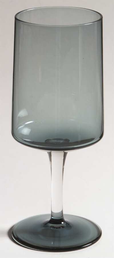 Blue Smoke Water Goblet by Lenox-1