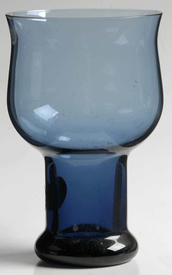 Clarion Blue Water Goblet by Lenox-1
