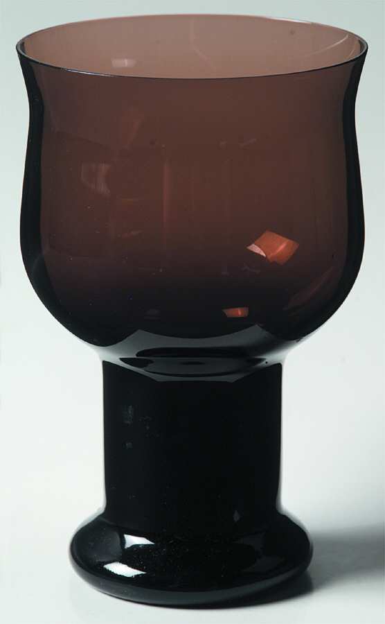 Clarion Brown Water Goblet by Lenox-1