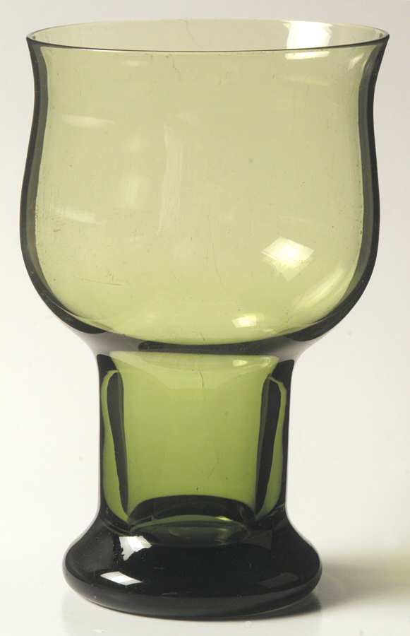 Clarion Green Water Goblet by Lenox-1