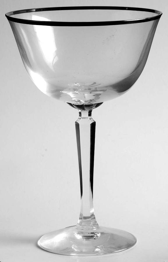 Classic Federal Platinum Champagne/Tall Sherbet by Lenox-1