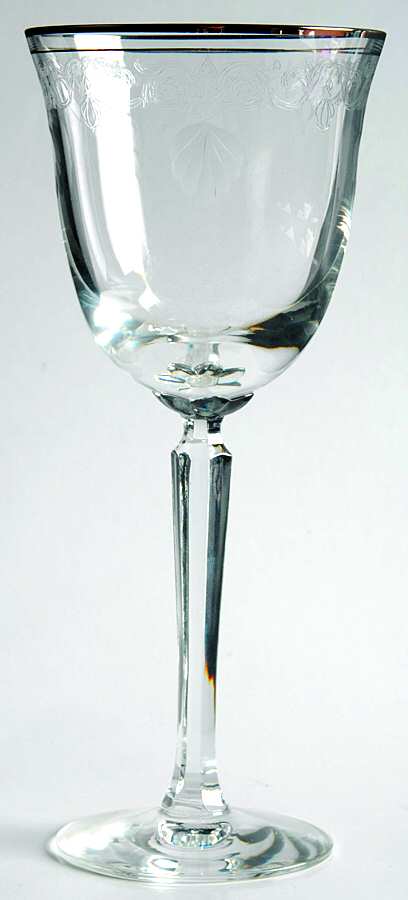 Classic Shell (Platinum Trim) Wine Glass by Lenox-1