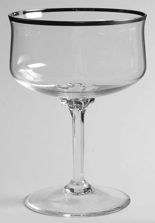 Desire (Platinum Trim) Champagne/Tall Sherbet by Lenox-1