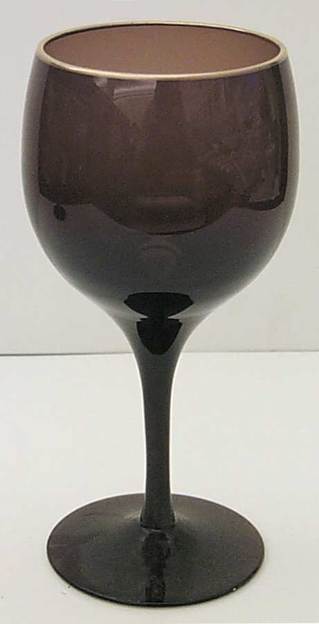 Dusk Shadow Brown (Gold Trim) Wine Glass by Lenox-1