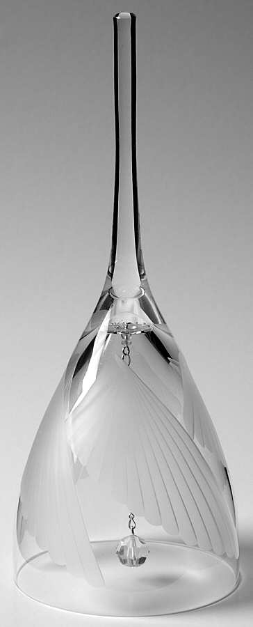 Fanlight Bell Made From Goblet by Lenox-1