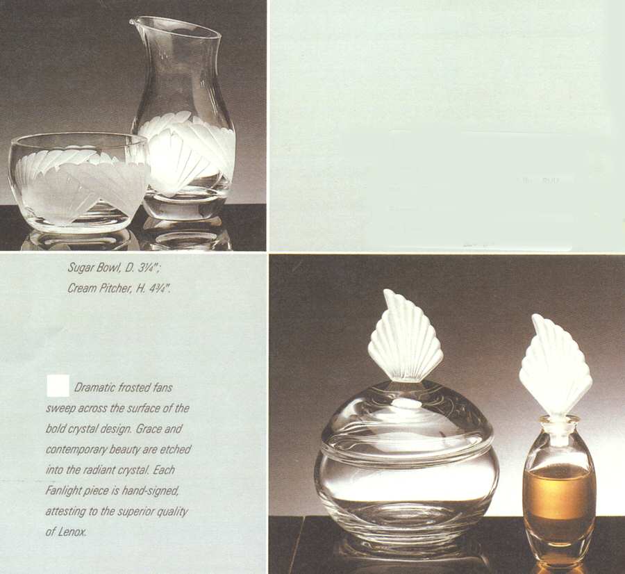 Fanlight Round Perfume Bottle & Stopper by Lenox-1