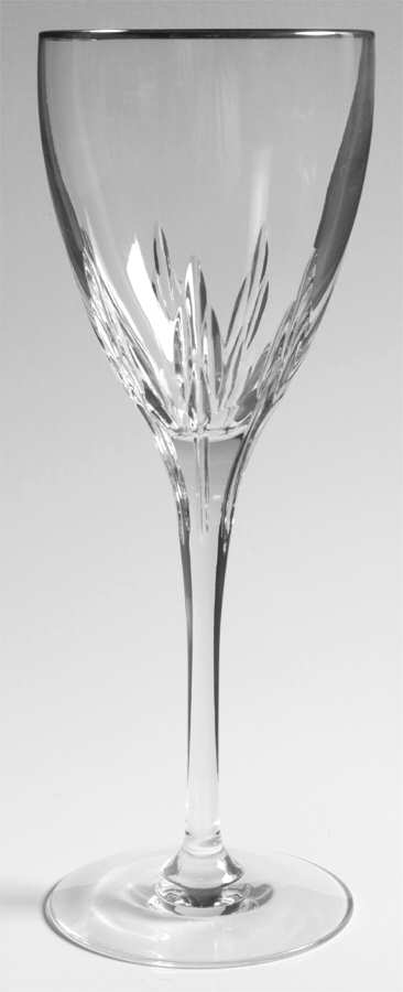 Firelight Platinum Water Goblet by Lenox-1