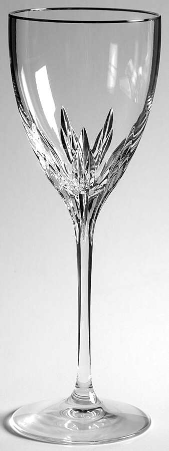 Firelight Platinum Water Goblet by Lenox-1