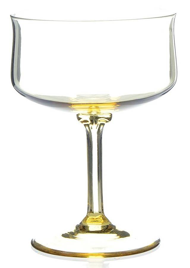 Gold Mist Yellow Champagne/Tall Sherbet by Lenox-1