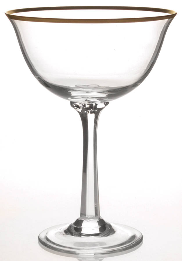 Hayworth (Gold Trim) Champagne/Tall Sherbet by Lenox-1