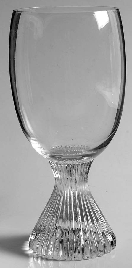 Icicle (Clear) Water Goblet by Lenox-1