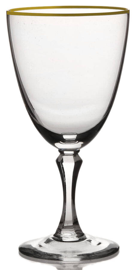 Mansfield (Gold Trim) Wine Glass by Lenox-1