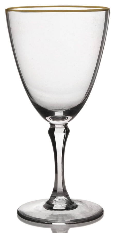 Mansfield (Gold Trim) Water Goblet by Lenox-1