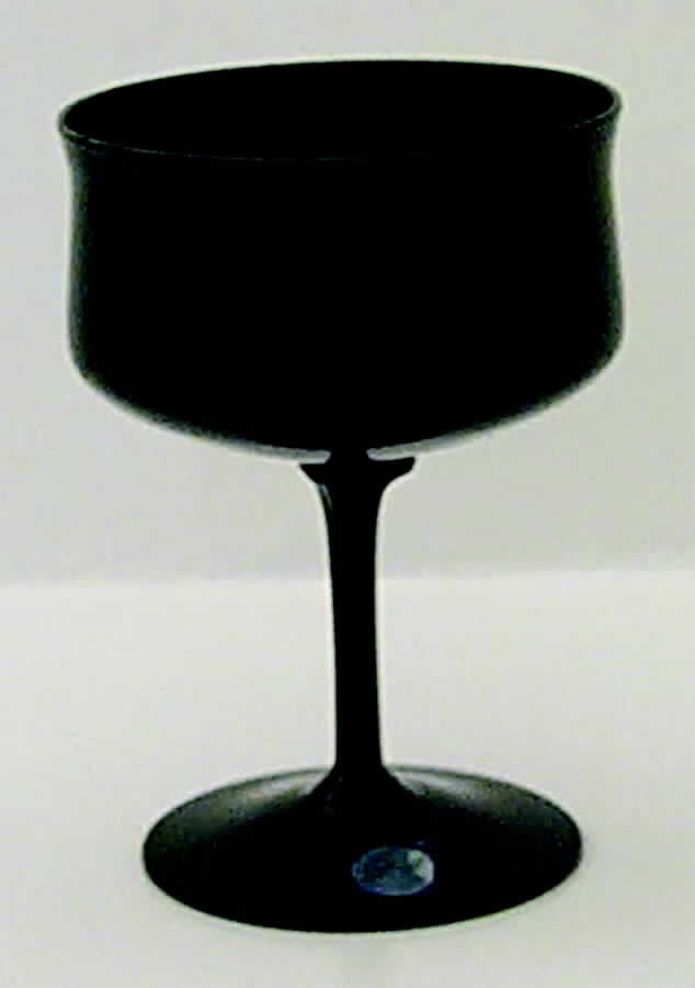 Midnight Mood Black Champagne/Tall Sherbet by Lenox-1