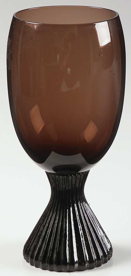 Nutmeg (Brown) Water Goblet by Lenox-1