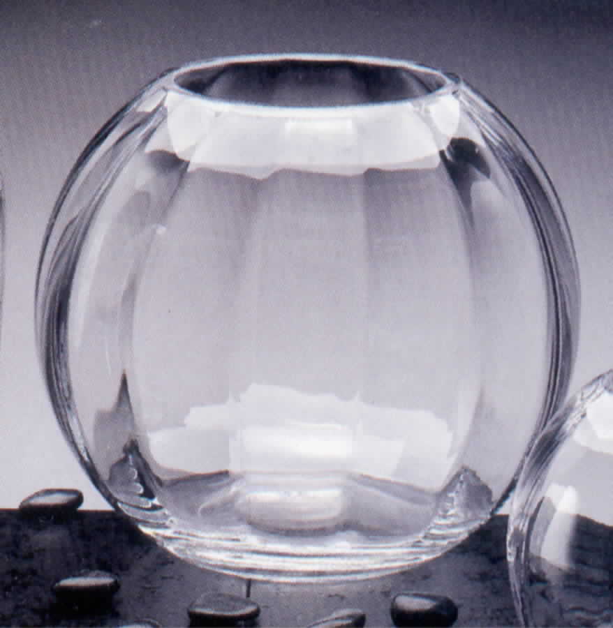 Optika Clear Globe Vase by Lenox-1