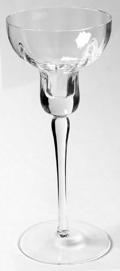 Optika Clear 7" Single Light Candlestick by Lenox-1