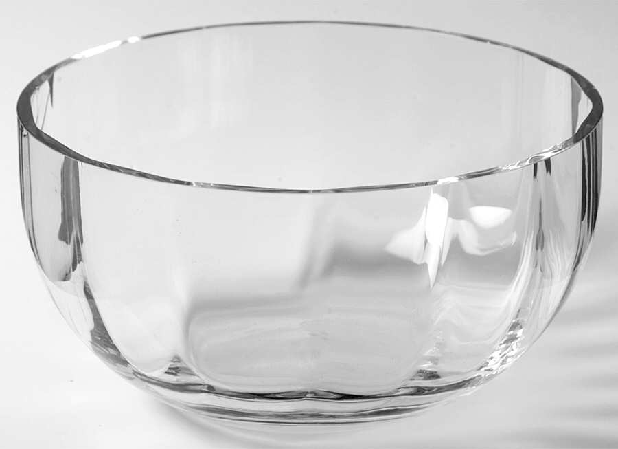 Optika Clear 7" Round Bowl by Lenox-1