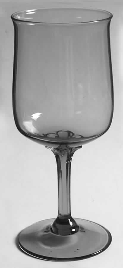 Pearl Mist Light Smoke Wine Glass by Lenox-1
