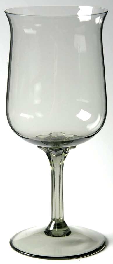 Pearl Mist Light Smoke Water Goblet by Lenox-1