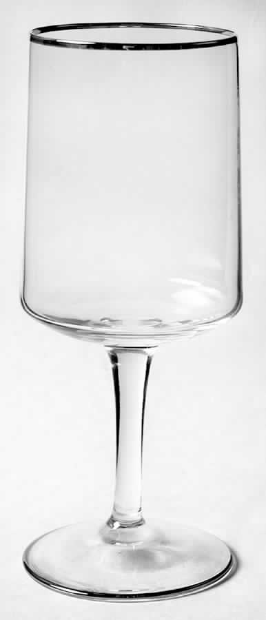 Rapture (Platinum Trim) Water Goblet by Lenox-1