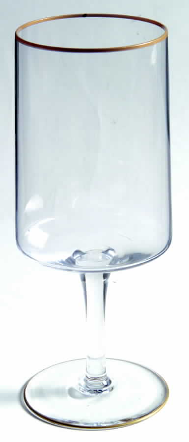 Reverie (Gold Trim) Water Goblet by Lenox-1