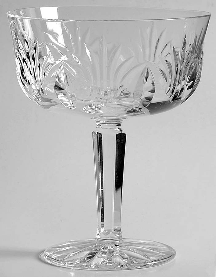 Saratoga Clear Champagne/Tall Sherbet by Lenox-1