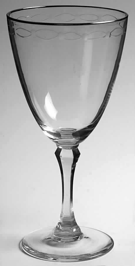 Sentiment (Platinum Trim) Water Goblet by Lenox-1