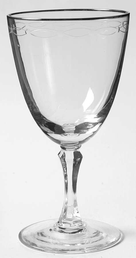 Sentiment (Platinum Trim) Wine Glass by Lenox-1
