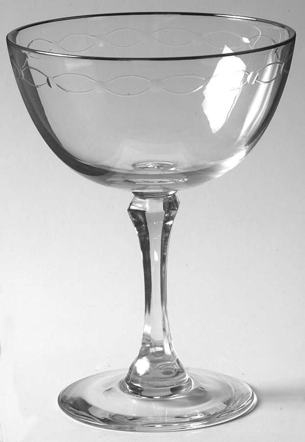 Sentiment (Platinum Trim) Champagne/Tall Sherbet by Lenox-1